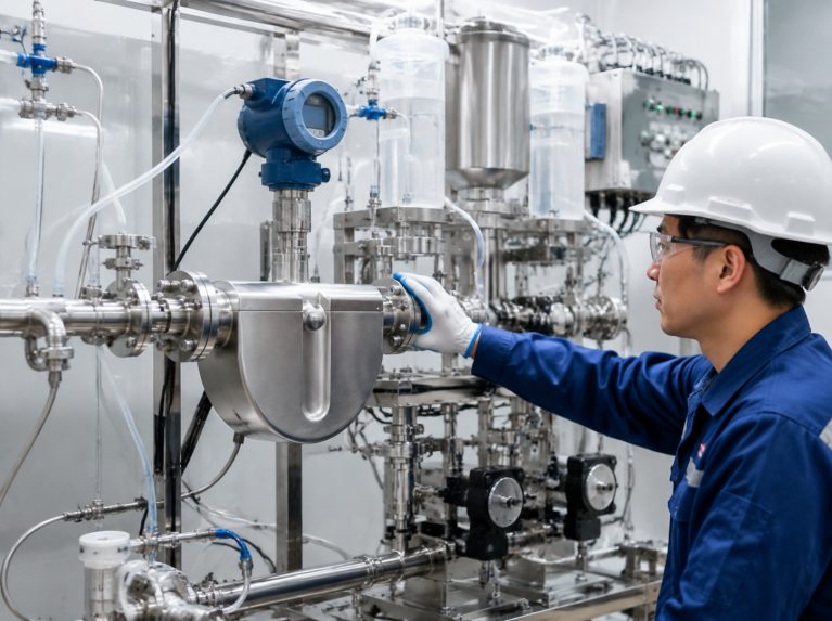 长治科里奥利液体质量流量计